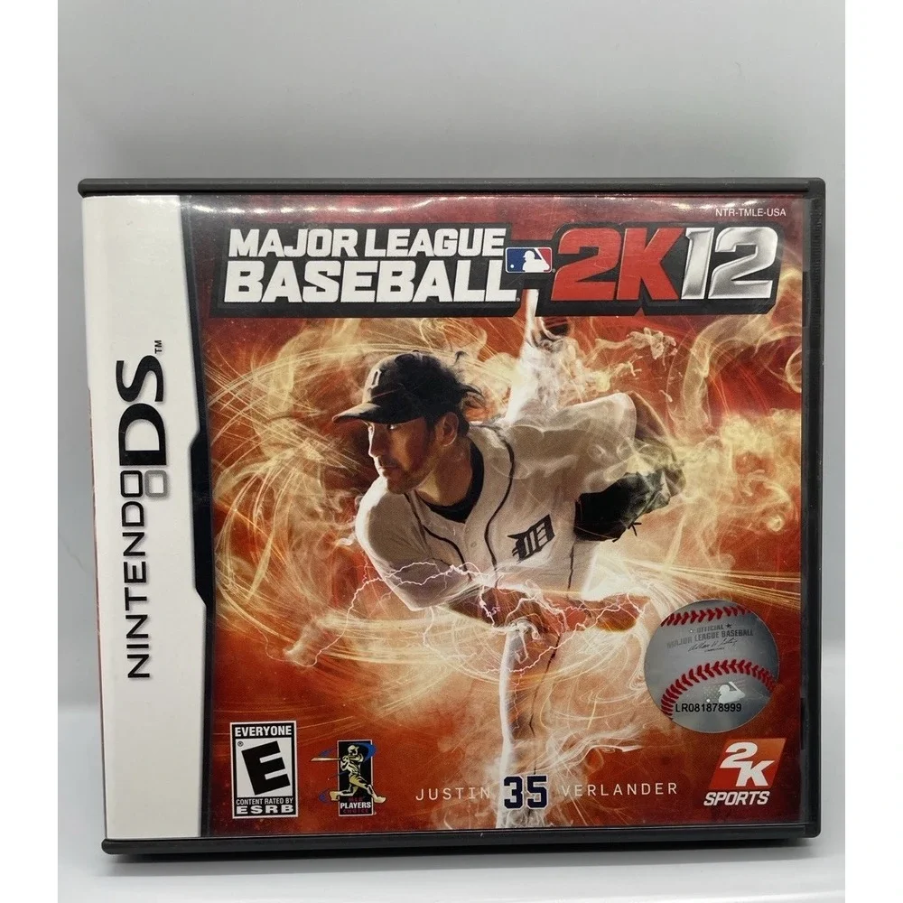 Major League Baseball 2K12 Nintendo DS Tested CIB Complete
